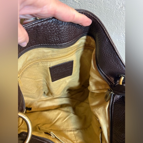 HOBO bag, lovely chocolate brown, lovely from my personal closet- she is great!! - Picture 11 of 16